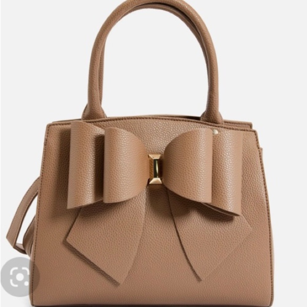 Brown purse with bow Like Dream